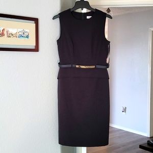 Calvin Klein sleeveless black dress